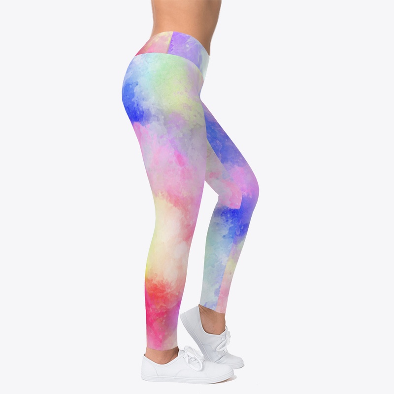 Yoga colorful yoga pants