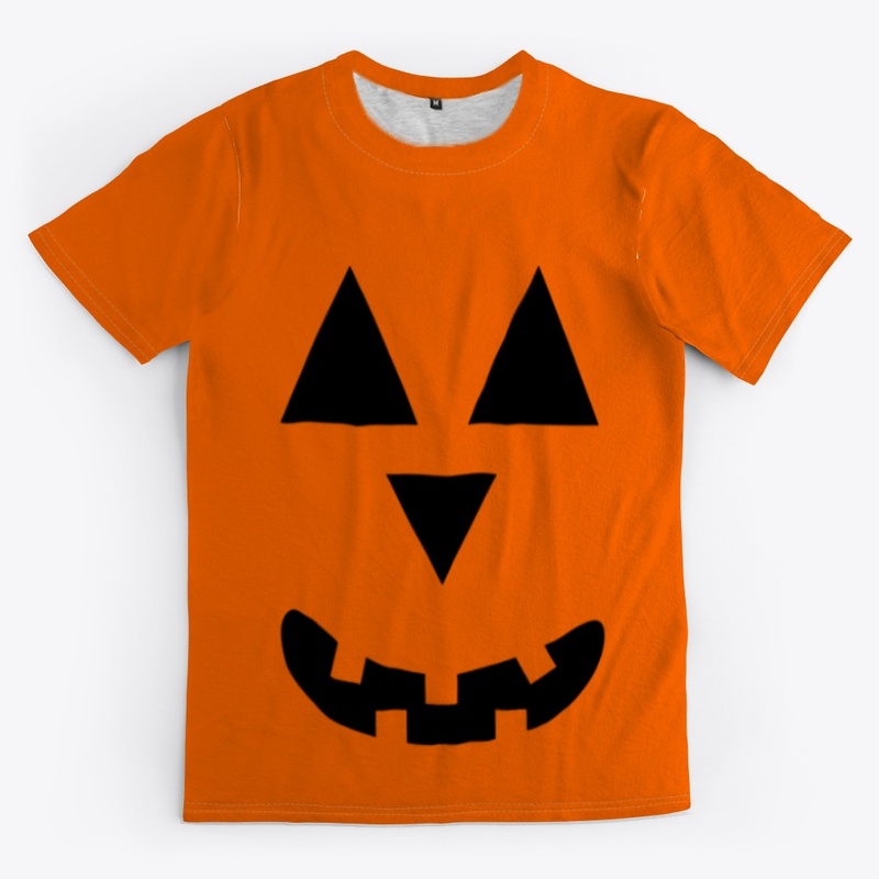 Pumpkin Face Halloween Jack O Lantern
