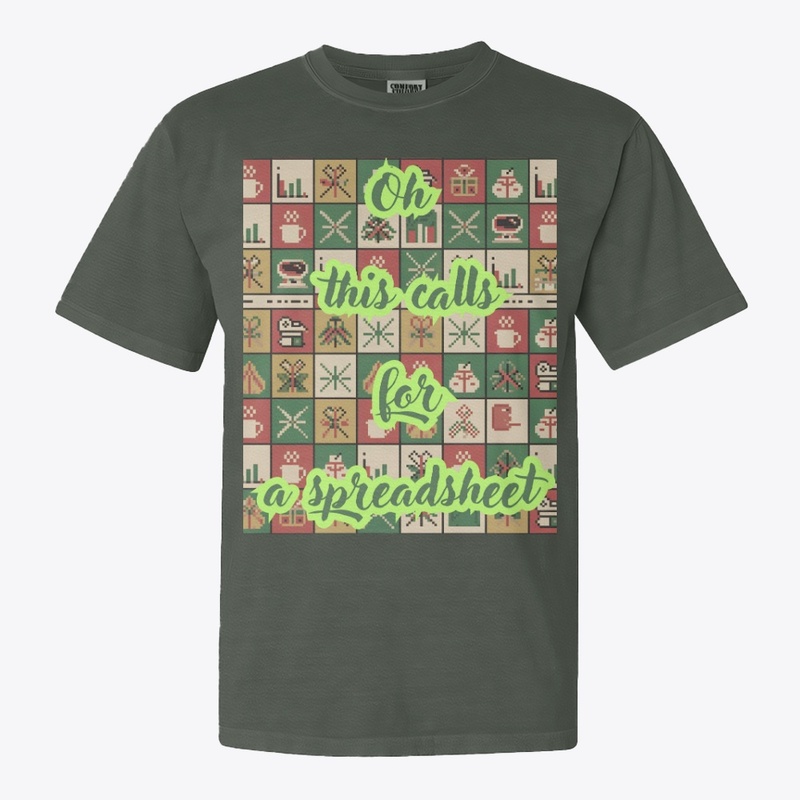 This Calls for a Spreadsheet