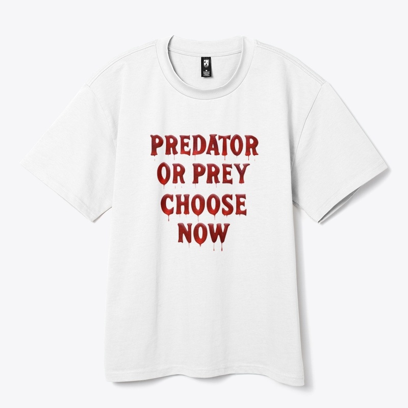 Predator or Prey Choose Now - Heavy Tee - Heavy Tee - Heavy Tee - Heavy Tee