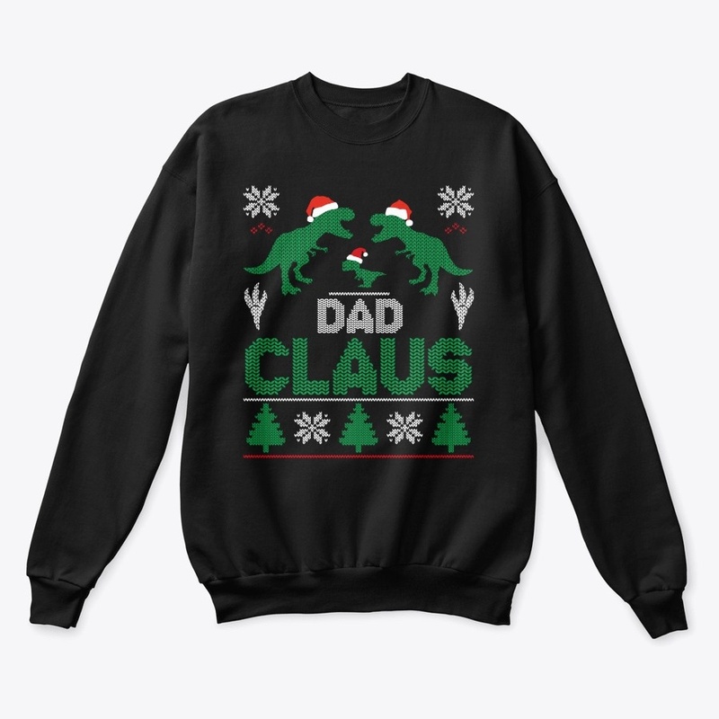 Mens Funny Papa Claus Christmas T-Shirt 