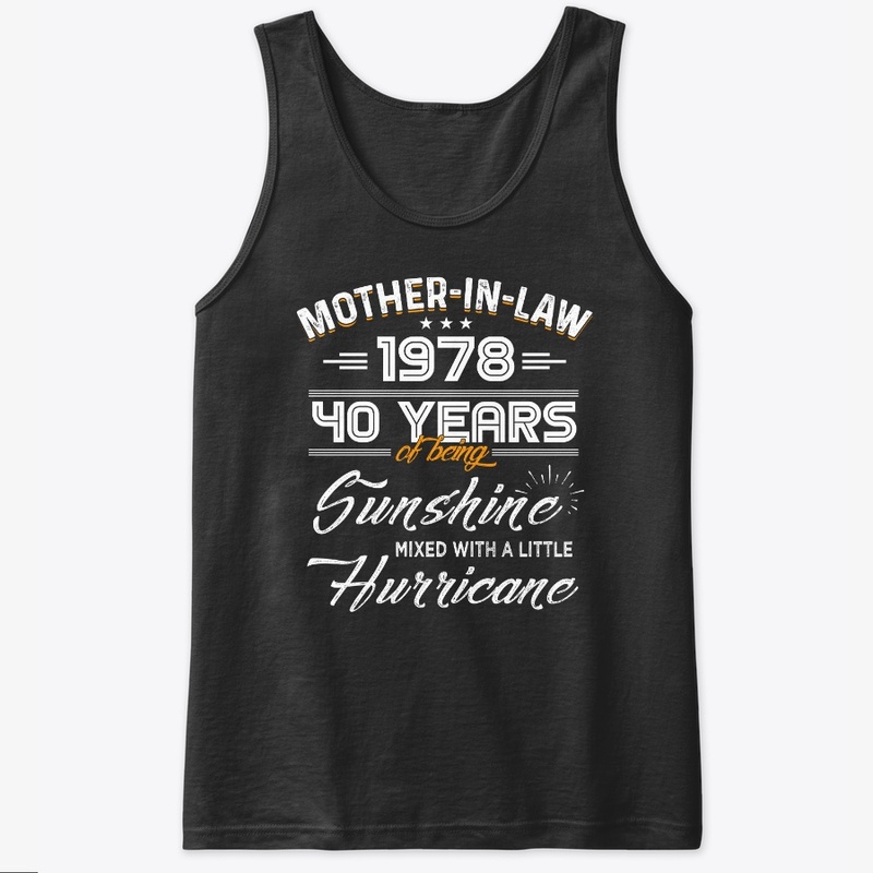Mother-in-law 1978 40 Years Gift for Her