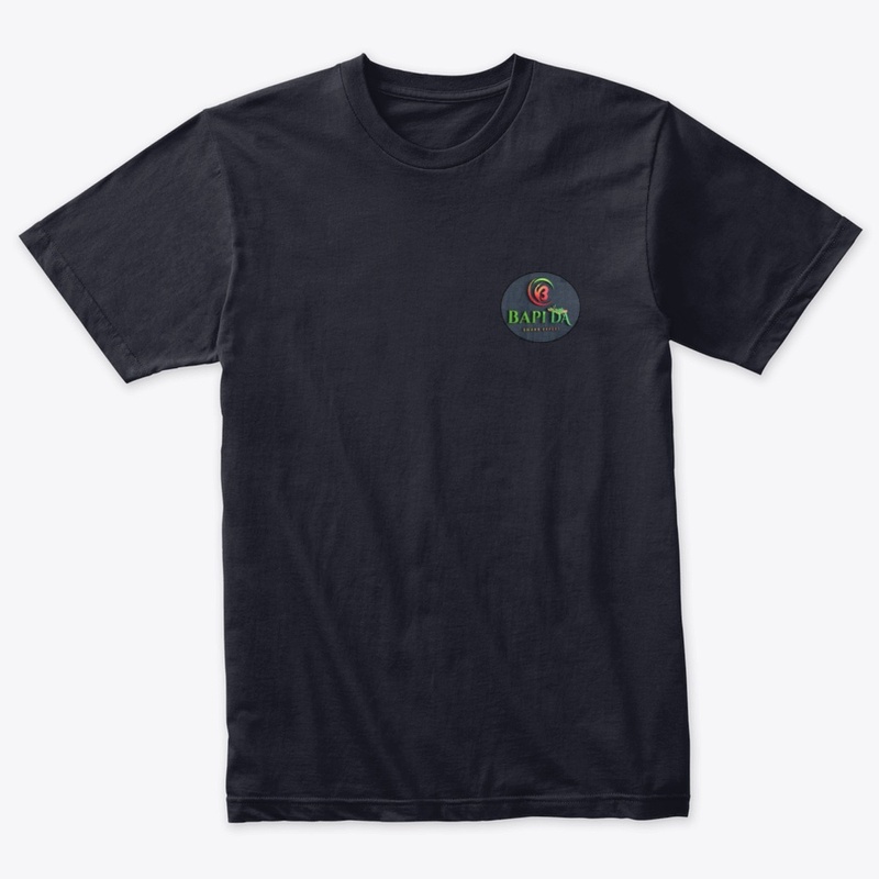 t shirt with bapi da snake expert logo