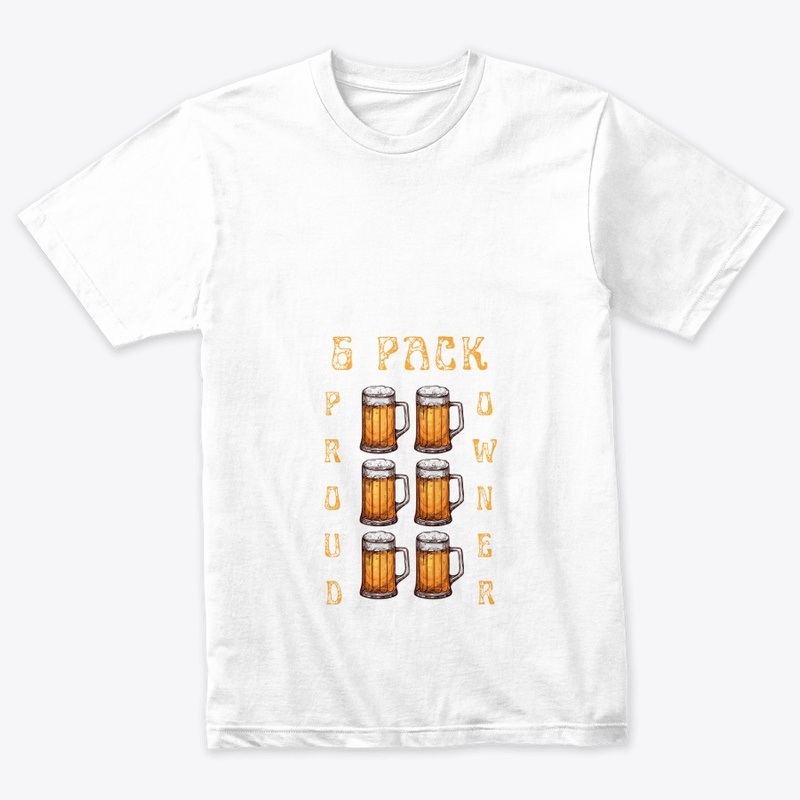 funny six pack proud owner
