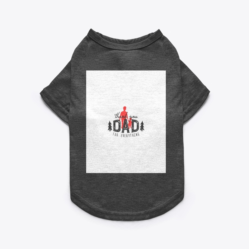 Thank you dad graphic Tshirts 