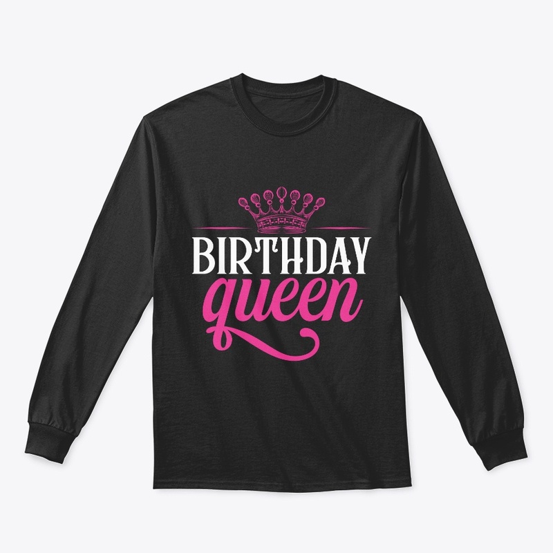 Birthday queen design for t shirt