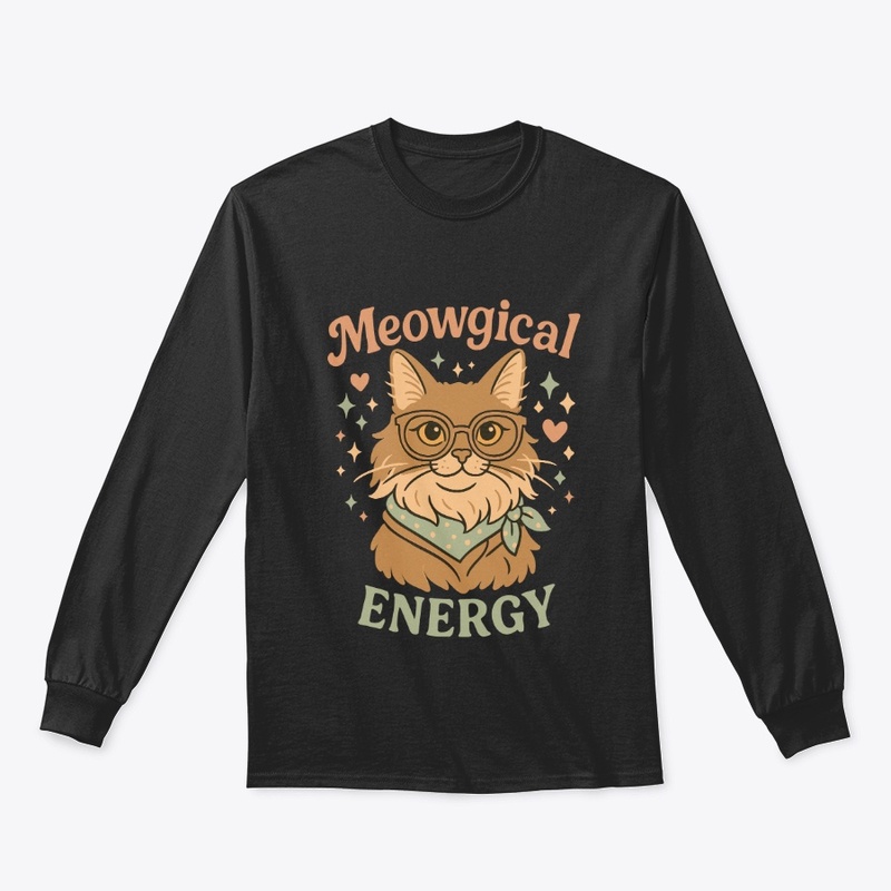 Meowgical Energy Vintage Tee