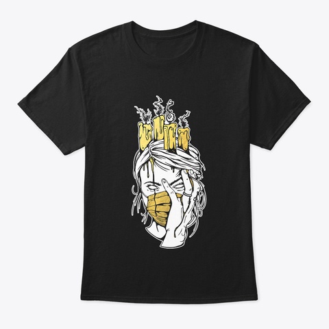 Epidemic Premium T Shirt Black T-Shirt Front