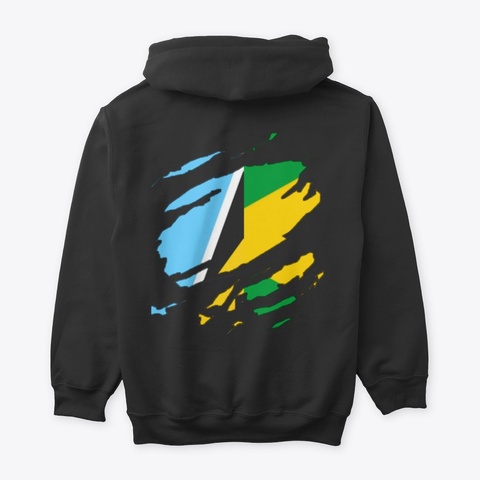 Customs Black T-Shirt Back