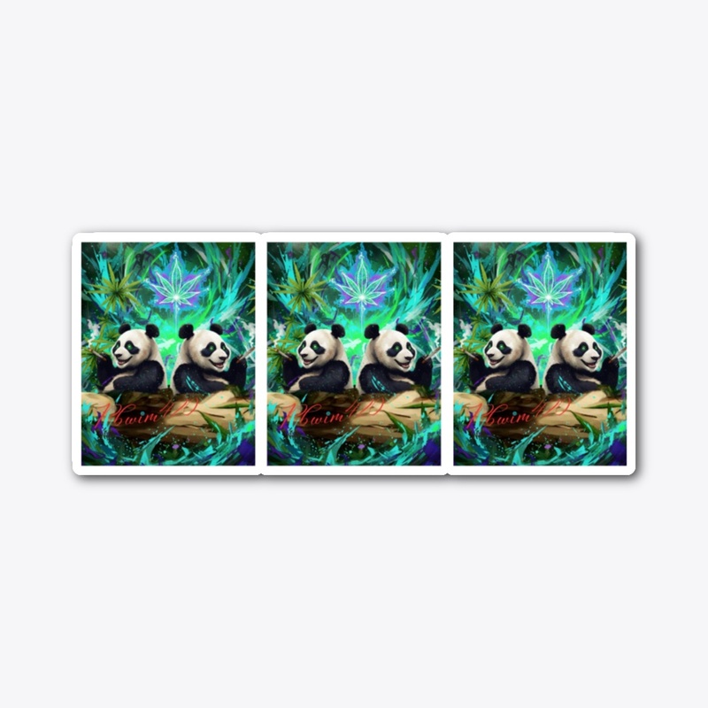 Smoking pandas 