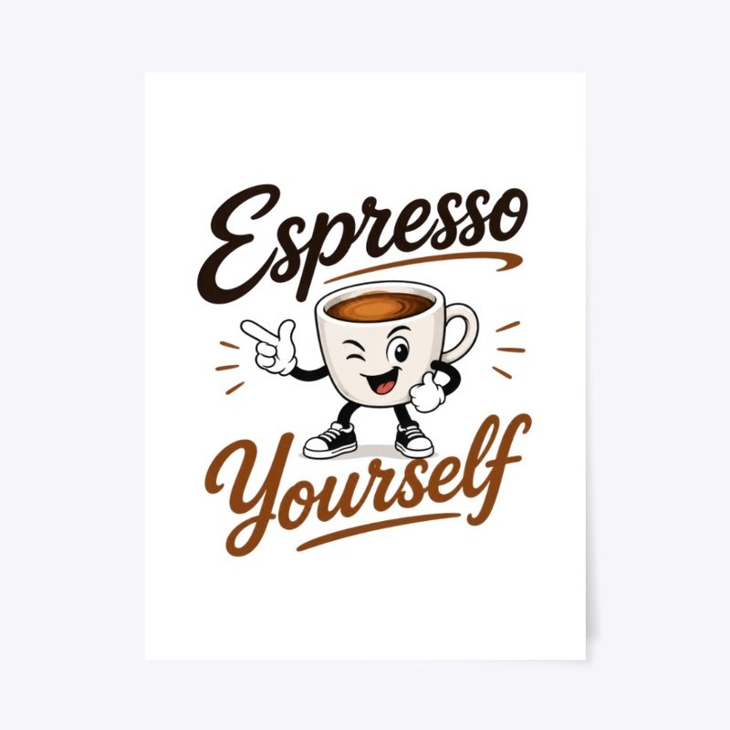 Espresso Yourself Cute Coffee Mug