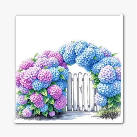 Bountiful Hydrangeas Standard T-Shirt Front