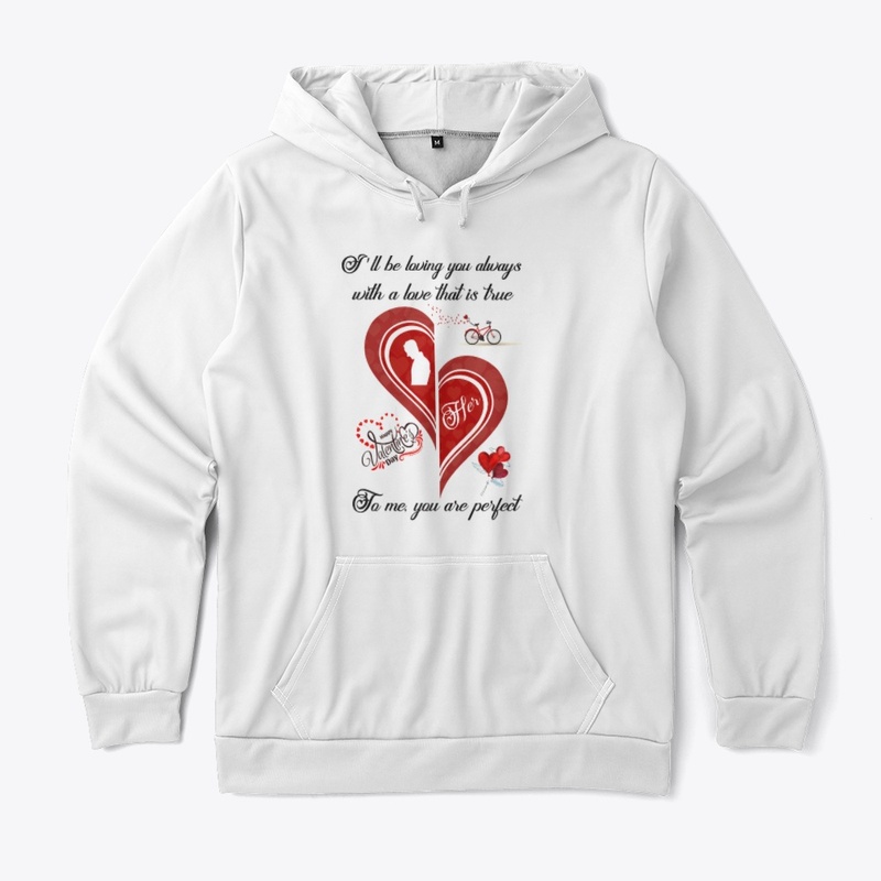 Valentine Couple T Shirt for Female 