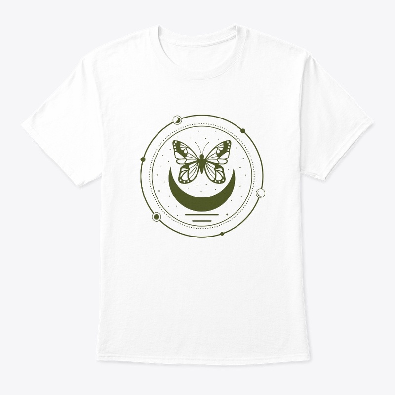 Sacred Geometry, Butterfly with moon