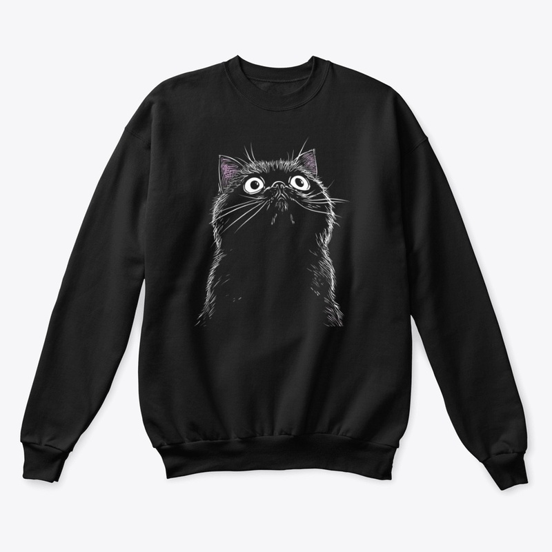 Minimal Round-Face Cat