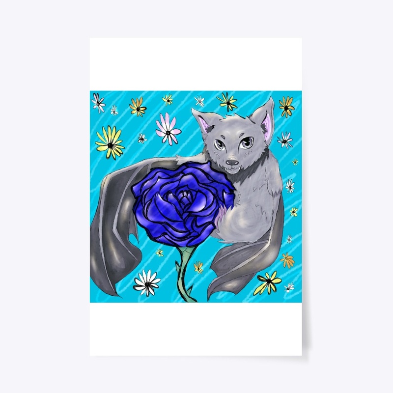 Blue Rose Bat