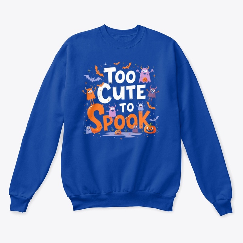 Too Cute to Spook Adorable Halloween Tee