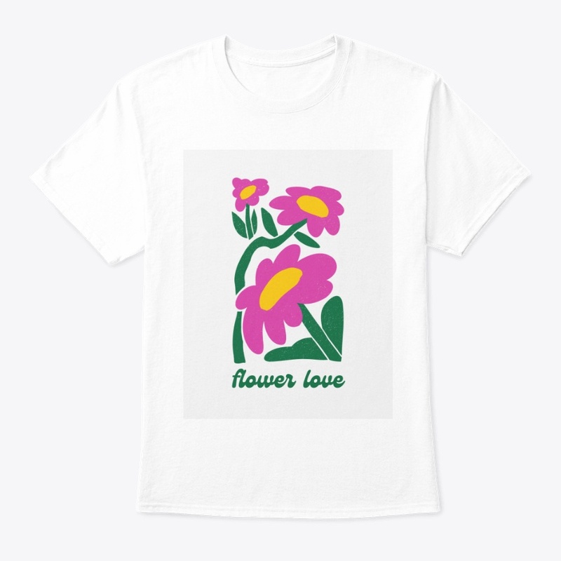 Flower love t-shirt 