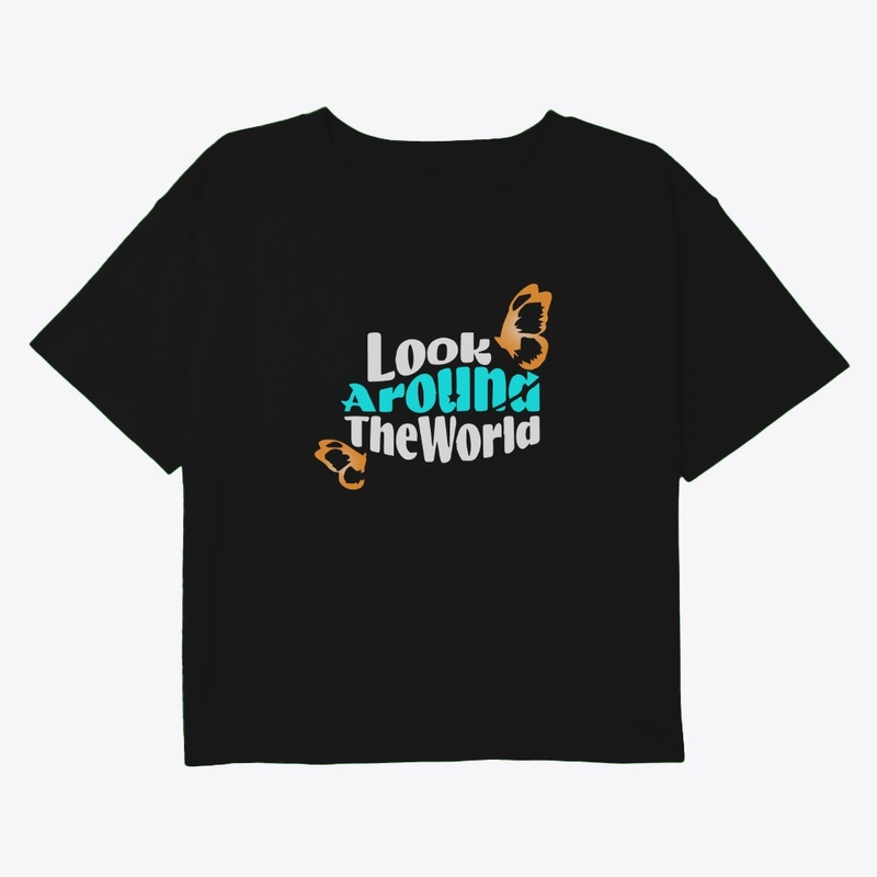 Look around the world T shirt
