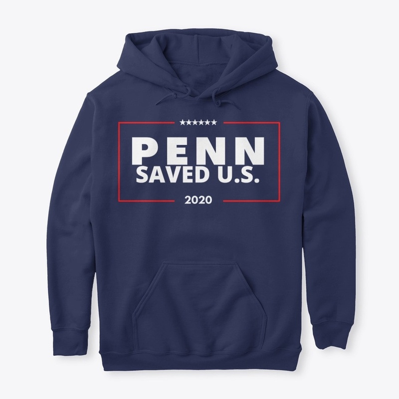 'Penn Saved US' Blue/Black