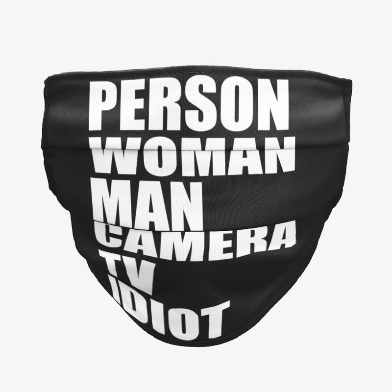 Person Woman Man Camera TV Idiot Mask