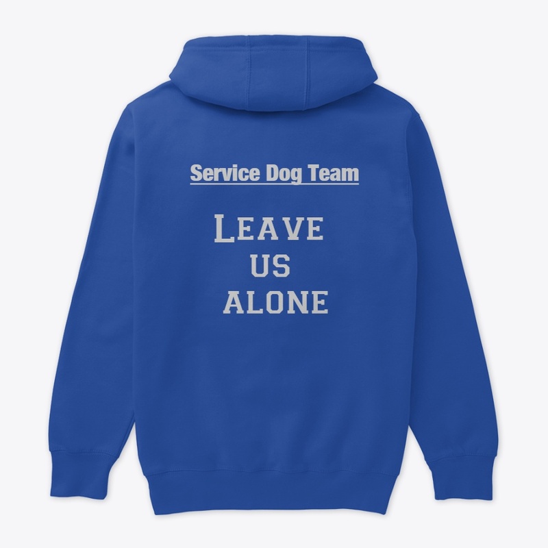 Service dog team - Leave us alone