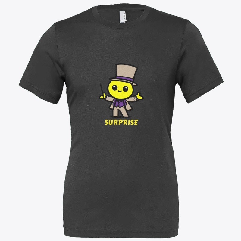 cheerful magician