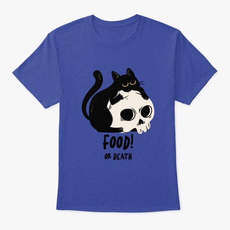 Cat Food Or Death No 1 - Funny Cat