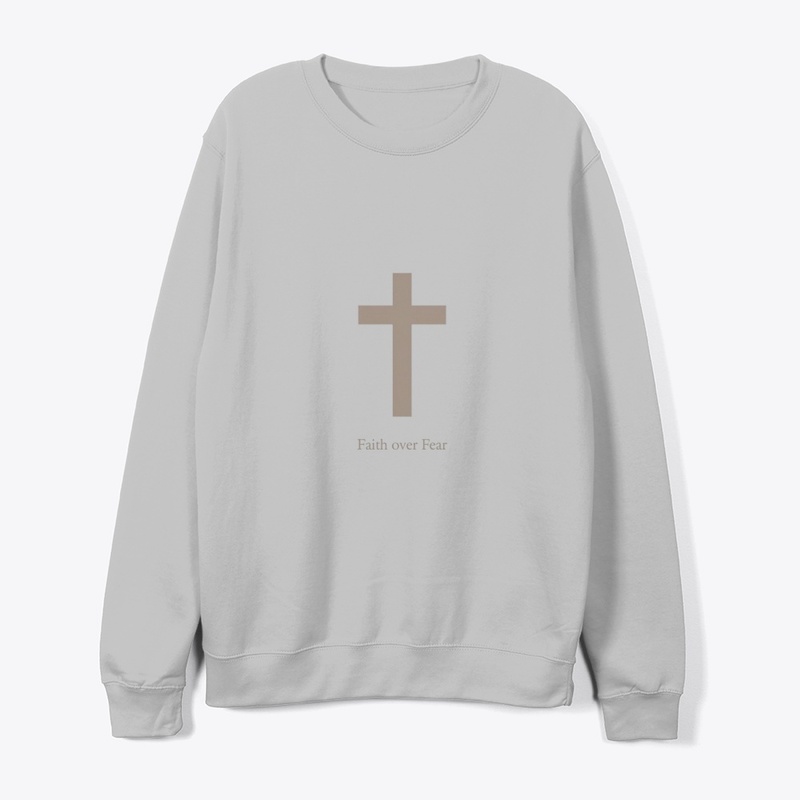 Faith Over Fear – Minimalist art