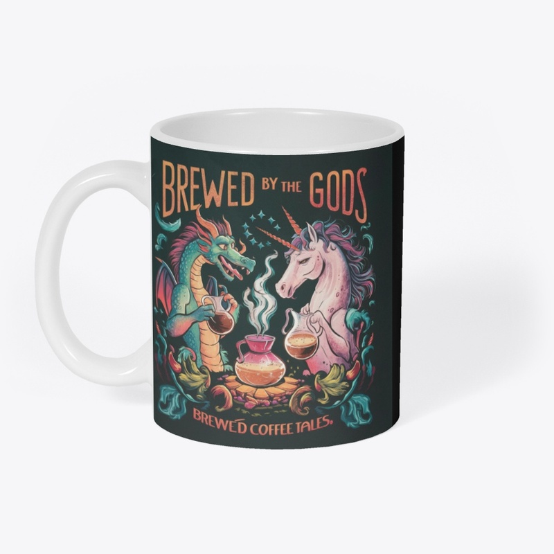 Dragon & Unicorn Coffee Mug