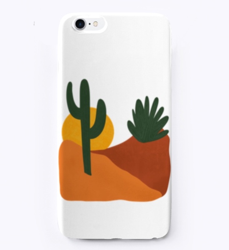 Minimalist Desert Sunset