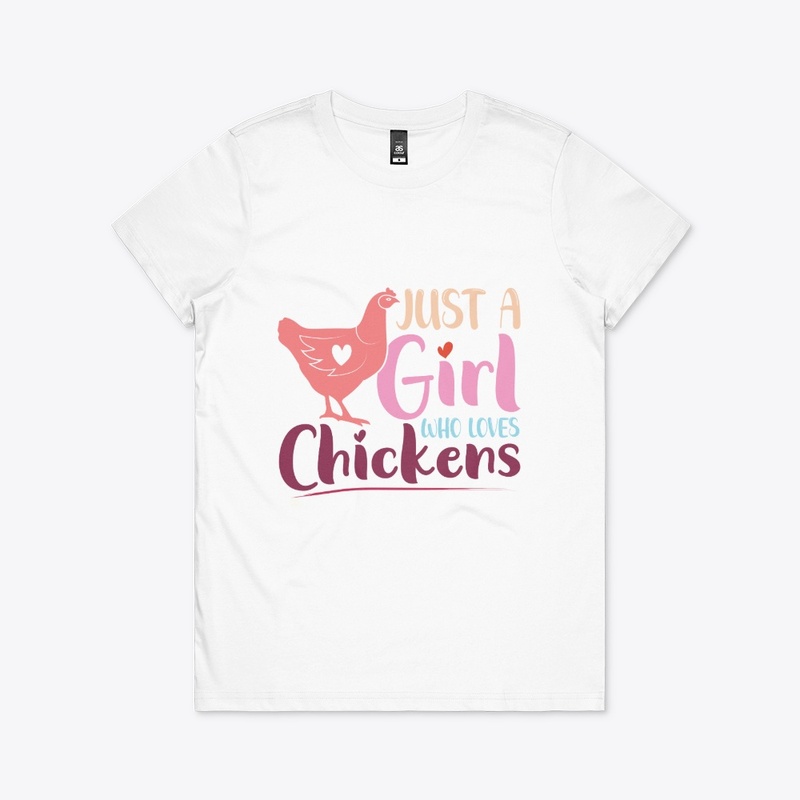 just a girl who loves chickens
