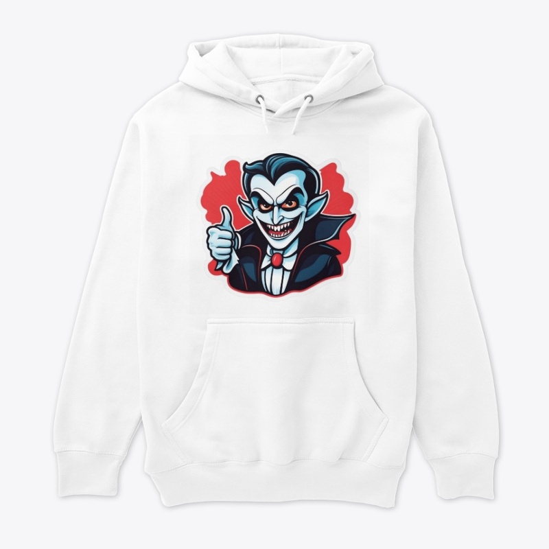 Vampire Villain Cartoon Illustration