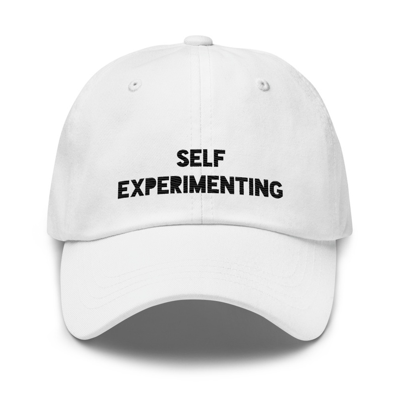 Self Experimenting Baseball Cap