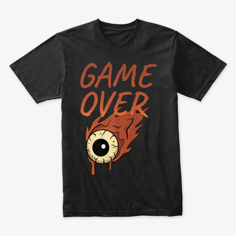 Fiery Game Over Tee