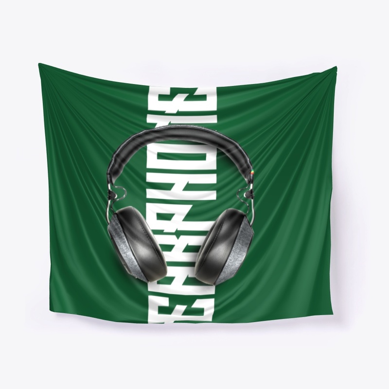 Music and Headphone T-shirt Design