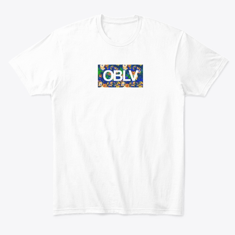 OBLV Blue Floral T-Shirt