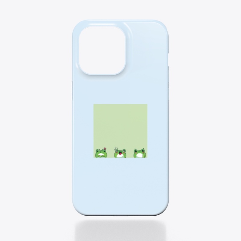 Cute frog phonecase