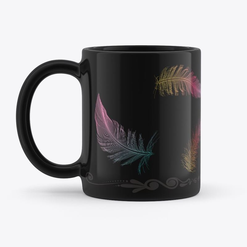 Feather glow