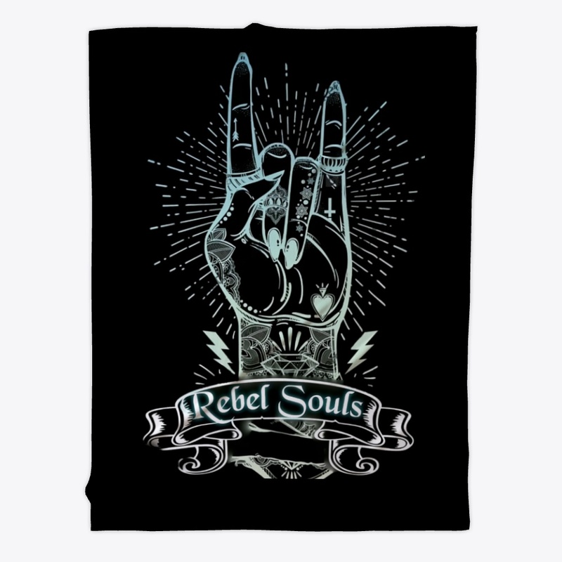 REBEL SOULS Horns & Confetti Blk Design