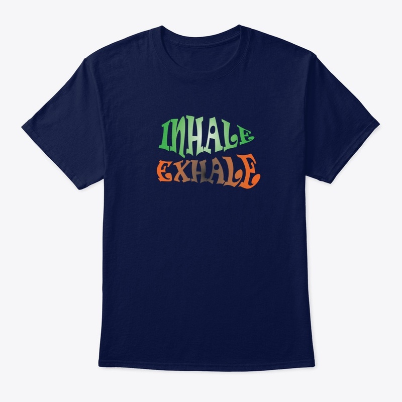 NEW INHALE EXHALE T-SHIRTS