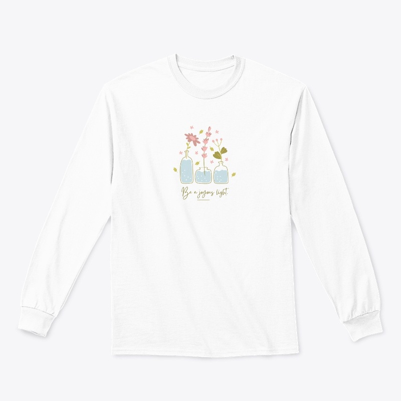 'Be a joyous light' Minimalist Design
