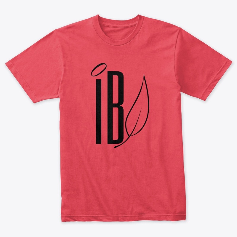 iBeleaf Black Logo Tee