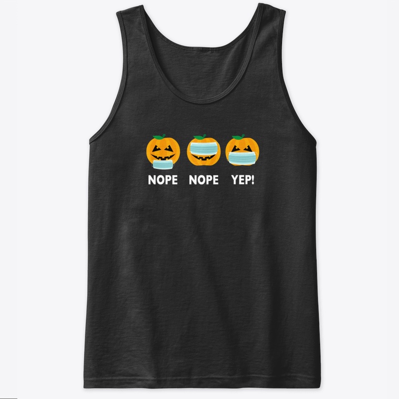 Halloween 2020 Pumpkin Wearing Mask Wron