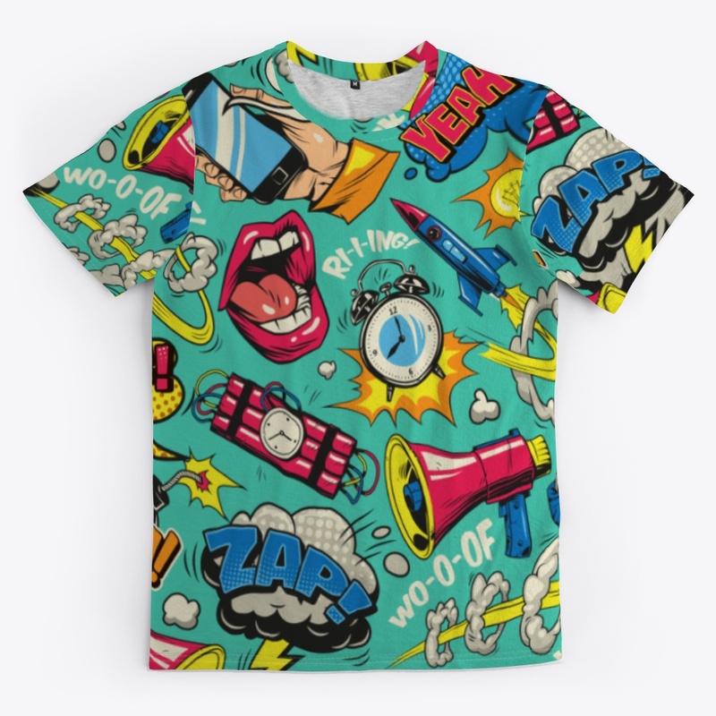 tye dye tech tshirt