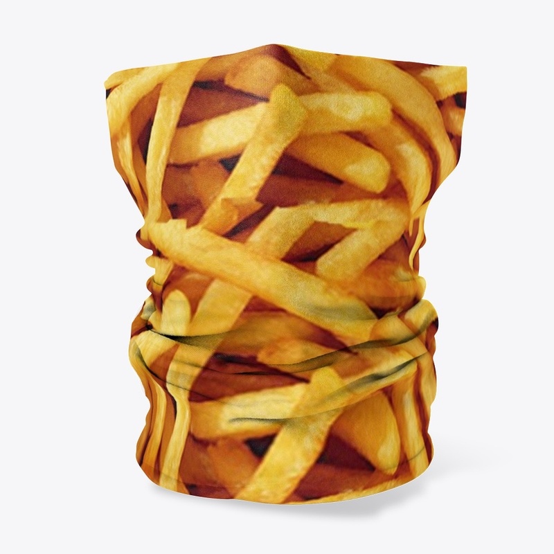 French Fries Lover Neck Gaiter