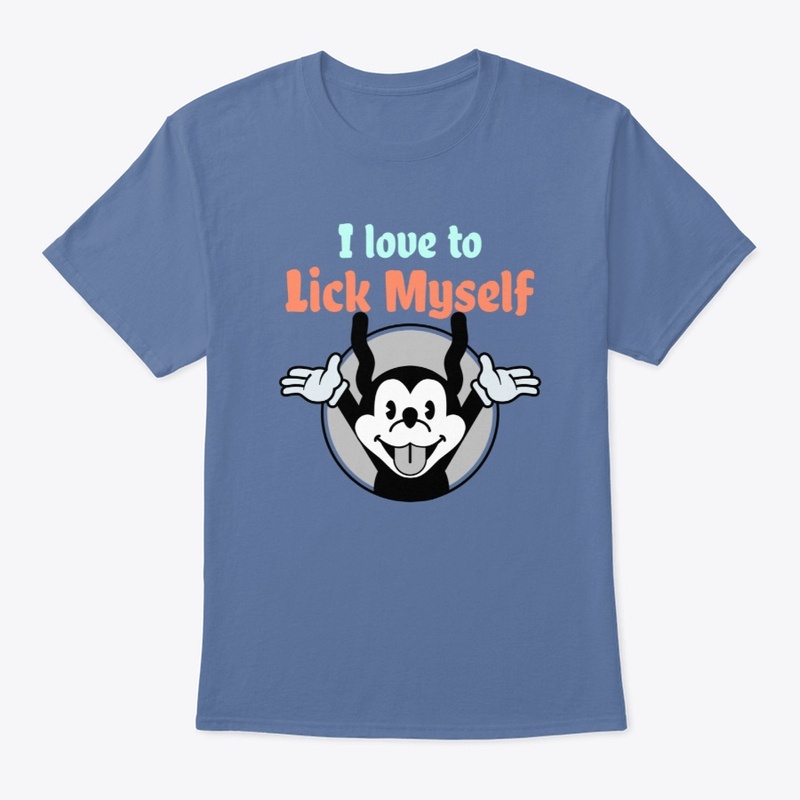 I love to lick myself