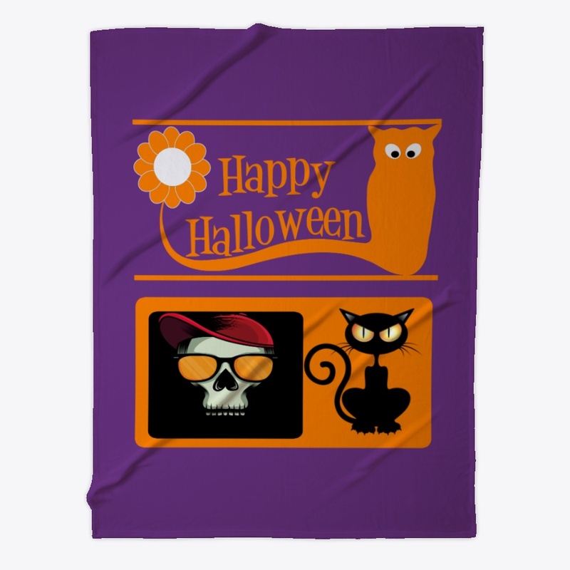 Happy Halloween - Black cat 02