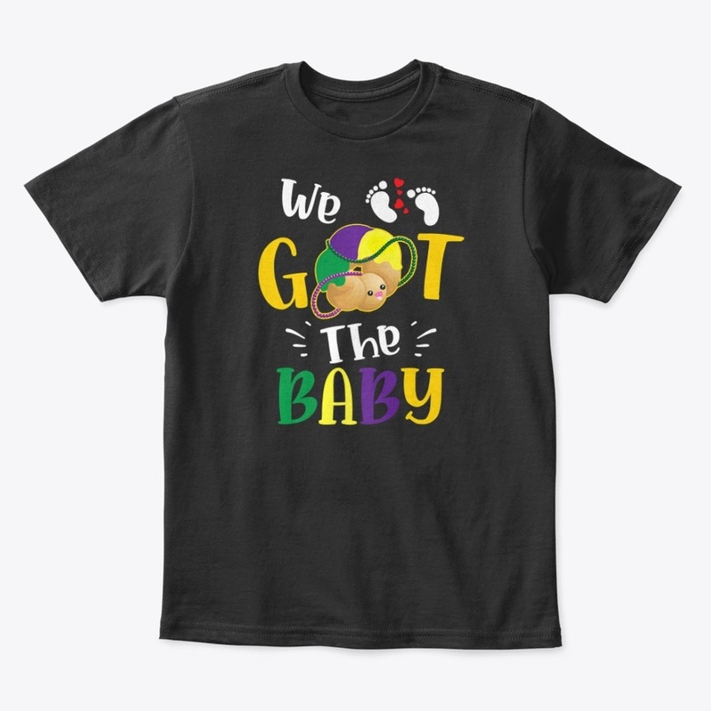Mardi Gras Pregnancy Announcement