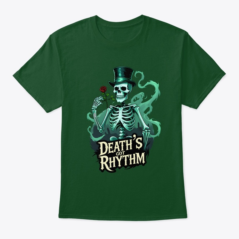 Skeleton’s Mocking Dance Horror Design